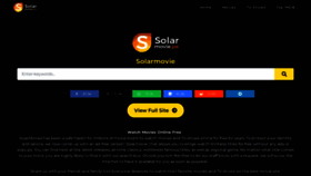 What Solarmovie.pe website looks like in 2024 