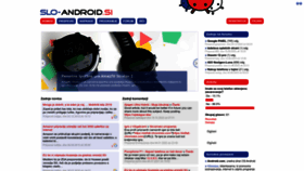 What Slo-android.si website looks like in 2024 