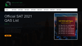 What Satqas.com website looks like in 2024 