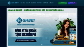 What Shbet.global website looked like in 2024 (1 year ago)