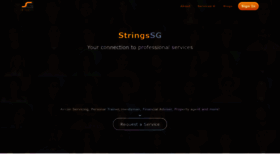 What Stringssg.com website looks like in 2024 