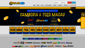 What Spam4dagang.com website looks like in 2024 