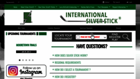 What Silverstick.org website looks like in 2024 