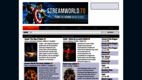 What Streamworld.to website looks like in 2024 