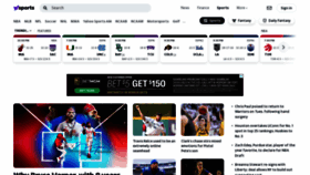 What Sports.yahoo.com website looks like in 2024 