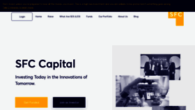 What Sfccapital.com website looks like in 2024 