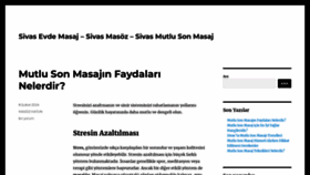 What Sivasmasaj.org.tr website looks like in 2024 