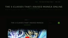 What S-classesthatiraised.com website looks like in 2024 