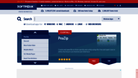 What Softpedia.com website looks like in 2024 