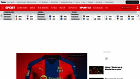 What Sport.es website looked like in 2024 (2 years ago)