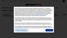 What Sport.pl website looks like in 2024 