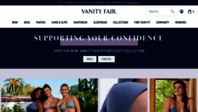 What Shop.vanityfairlingerie.com website looks like in 2024 