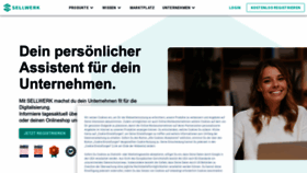 What Sellwerk.de website looks like in 2024 