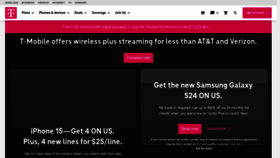What Sprint.com website looks like in 2024 