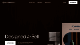 What Squarespace.com website looks like in 2024 