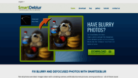 What Smartdeblur.net website looks like in 2024 