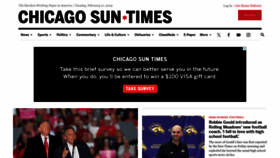 What Suntimes.com website looks like in 2024 