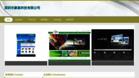 What Shenzhenhaoting.com website looks like in 2024 
