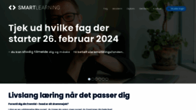 What Smartlearning.dk website looks like in 2024 