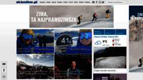 What Skionline.pl website looks like in 2024 