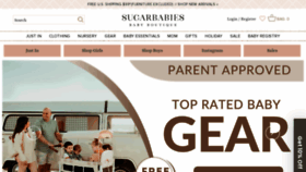 What Shopsugarbabies.com website looks like in 2024 