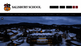 What Salisburyschool.org website looks like in 2024 