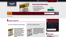 What Sagit.cz website looked like in 2024 (1 year ago)