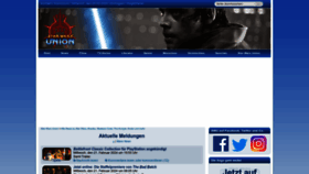 What Starwars-union.de website looks like in 2024 