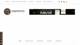 What Stagetecture.com website looks like in 2024 