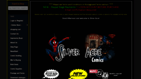 What Silveracre.com website looked like in 2024 (2 years ago)
