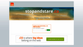What Stopandstare.co website looks like in 2024 