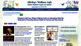 What Shirleys-wellness-cafe.com website looks like in 2024 