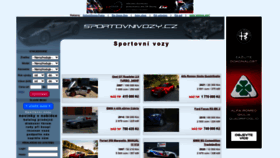What Sportovnivozy.cz website looks like in 2024 