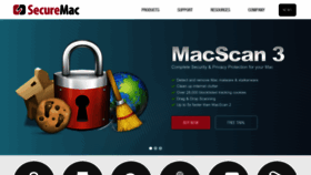 What Securemac.com website looks like in 2024 
