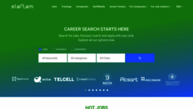 What Staff.am website looks like in 2024 