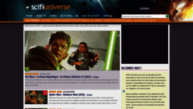 What Scifi-universe.com website looks like in 2024 