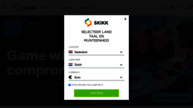 What Skikk.eu website looks like in 2024 
