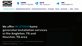 What Strategicelectricalsolutions.com website looks like in 2024 