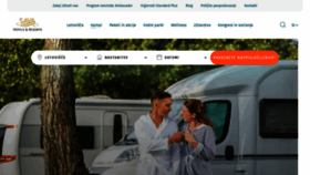 What Sava-camping.com website looks like in 2024 