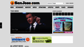 What Sanjose.com website looks like in 2024 
