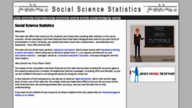 What Socscistatistics.com website looks like in 2024 