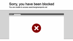 What Searchenginereports.net website looked like in 2024 (1 year ago)