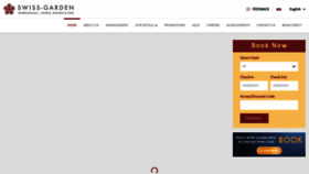 What Swissgarden.com website looks like in 2024 