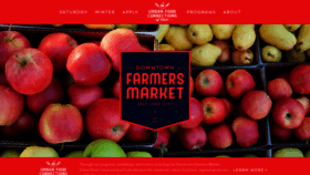 What Slcfarmersmarket.org website looks like in 2024 
