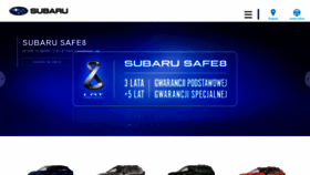 What Subaru.pl website looked like in 2024 (2 years ago)