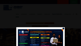 What Szabist.edu.pk website looks like in 2024 