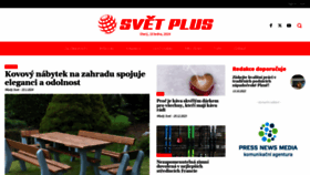 What Svetplus.cz website looks like in 2024 