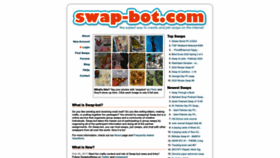 What Swap-bot.com website looks like in 2024 