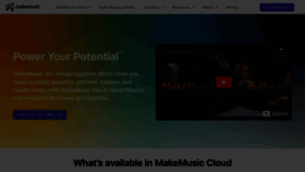 What Smartmusic.com website looks like in 2024 