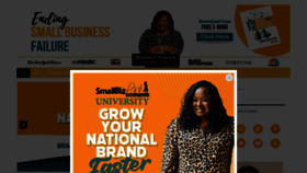 What Succeedasyourownboss.com website looked like in 2024 (1 year ago)